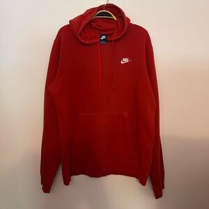 Red Nike Hoodie